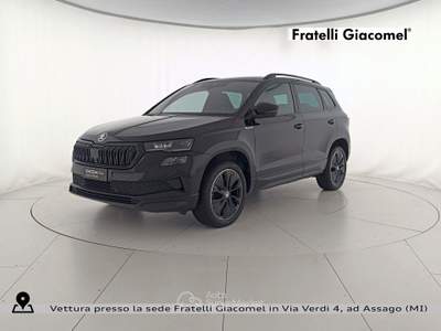 Skoda Karoq 2.0 tdi evo sportline 115cv dsg Nero usata Assago