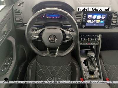 Skoda Karoq 2.0 tdi evo sportline 115cv dsg Nero usata Assago