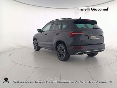 Skoda Karoq 2.0 tdi evo sportline 115cv dsg Nero usata Assago