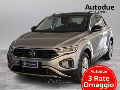 Volkswagen T-Roc  - t-roc 2.0 tdi life 150cv dsg Argento usata Salerno