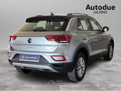 Volkswagen T-Roc  - t-roc 2.0 tdi life 150cv dsg Argento usata Salerno