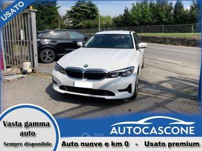 BMW Serie 3 318d 318d 48V Touring Business Advantage Bianco usata Bisuschio