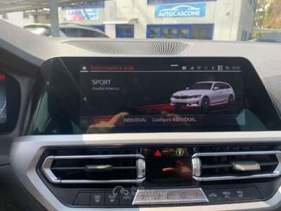 BMW Serie 3 318d 318d 48V Touring Business Advantage Bianco usata Bisuschio