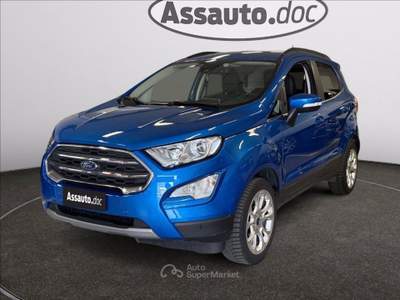 Ford EcoSport 1.0 ecoboost Titanium s&s 125cv Blu/Azzurro usata Gaglianico