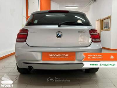 BMW Serie 1 118d 118d 5p. Sport Bianco usata Nuoro
