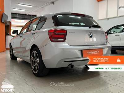 BMW Serie 1 118d 118d 5p. Sport Bianco usata Nuoro