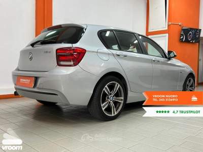 BMW Serie 1 118d 118d 5p. Sport Bianco usata Nuoro