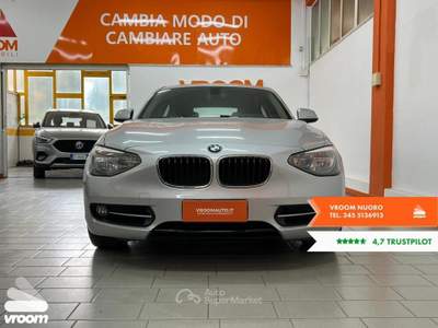 BMW Serie 1 118d 118d 5p. Sport Bianco usata Nuoro