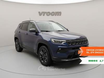 Jeep Compass Compass 1.6 Multijet II 2WD 80ï¿½ Anniversario Blu/Azzurro usata Livorno