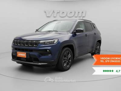 Jeep Compass Compass 1.6 Multijet II 2WD 80ï¿½ Anniversario Blu/Azzurro usata Livorno