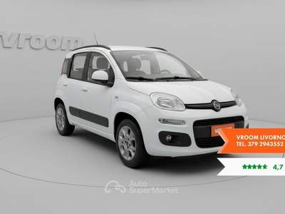Fiat Panda Panda 0.9 TwinAir Turbo Natural Power Lounge Bianco usata Livorno
