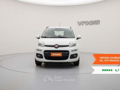 Fiat Panda Panda 0.9 TwinAir Turbo Natural Power Lounge Bianco usata Livorno