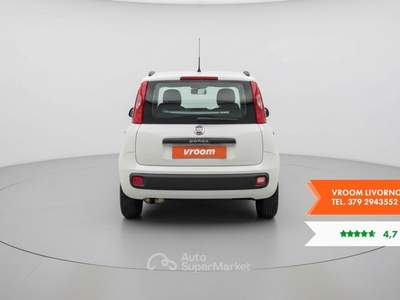 Fiat Panda Panda 0.9 TwinAir Turbo Natural Power Lounge Bianco usata Livorno