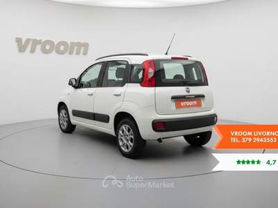 Fiat Panda Panda 0.9 TwinAir Turbo Natural Power Lounge Bianco usata Livorno