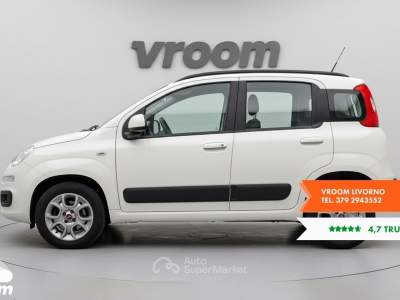 Fiat Panda Panda 0.9 TwinAir Turbo Natural Power Lounge Bianco usata Livorno