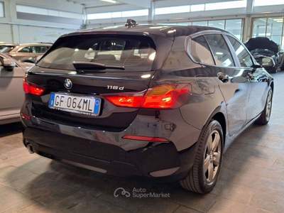 BMW Serie 1 116d 116d 5p. Business Advantage Nero usata Rezzato