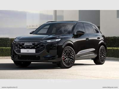 Audi Q3 Q3 TFSI 195 kW S tronic quat. S Line ed. PREZZO DI LISTINO 80.025,00 !! Nero usata Villorba Audi Q3 Q3 TFSI 195 kW S tronic quat. S Line ed. PREZZO DI LISTINO 80.025,00 !! Nero usata Villorba
