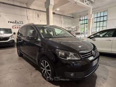 Volkswagen Touran 1.6 tdi Comfortline Business Nero usata Lumezzane