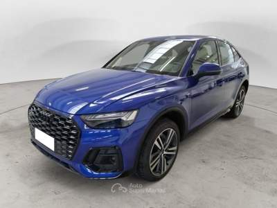 Audi Q5 40 TFSI S Line Plus quattro S tronic FINO A 3 ANNI DI GARANZIA POSSIBILITA' DI 3 ANNI DI MANUTENZIONE ORDINARIA Blu/Azzurro usata Salerno