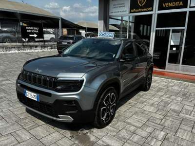 Jeep Avenger Avenger 1.2 turbo EVOLUZIONE  fwd 100cv Grigio usata Mariano Comense