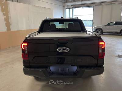 Ford Ranger Ranger 3.0 ecoblue doppia cabina Wildtrak awd 240cv auto Nero usata Leno