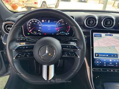 Mercedes-Benz Classe C Classe C- SW 2022 SW d mhev Premium auto HYBRID Grigio usata Castel Gandolfo