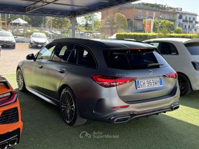 Mercedes-Benz Classe C Classe C- SW 2022 SW d mhev Premium auto HYBRID Grigio usata Castel Gandolfo