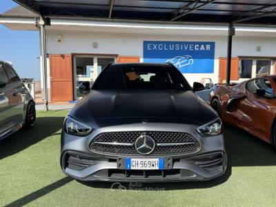 Mercedes-Benz Classe C Classe C- SW 2022 SW d mhev Premium auto HYBRID Grigio usata Castel Gandolfo