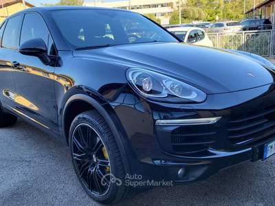Porsche Cayenne S 4.1 V8 DIESEL E6 385 CV TETTO PASM PDLS GARANZIA Nero usata Roma