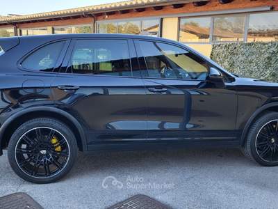Porsche Cayenne S 4.1 V8 DIESEL E6 385 CV TETTO PASM PDLS GARANZIA Nero usata Roma
