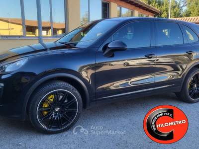 Porsche Cayenne S 4.1 V8 DIESEL E6 385 CV TETTO PASM PDLS GARANZIA Nero usata Roma