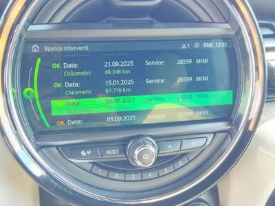 MINI Cooper Mini IV F57 2018 Cabrio 1.5 Boost Blu/Azzurro usata Dello