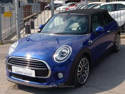 MINI Cooper Mini IV F57 2018 Cabrio 1.5 Boost Blu/Azzurro usata Dello