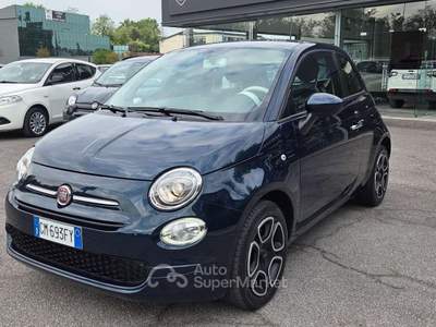 Fiat 500 500 III 2015 1.2 Club easypower Gpl 69cv Blu/Azzurro usata Brescia