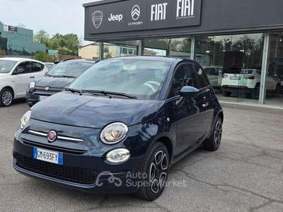 Fiat 500 500 III 2015 1.2 Club easypower Gpl 69cv Blu/Azzurro usata Brescia