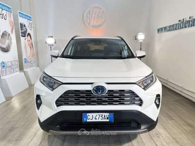 Toyota RAV4 2.5 Hybrid HV (218CV) E-CVT 2WD Business Bianco usata Roma