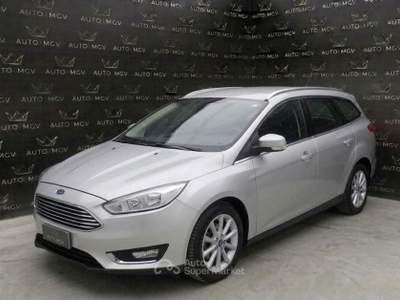 Ford Focus Focus IV SW 1.6 tdci Titanium 115cv * AUTOCARRO* Grigio usata La Loggia
