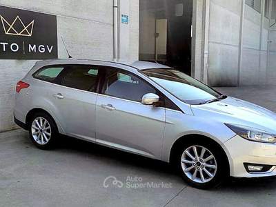 Ford Focus Focus IV SW 1.6 tdci Titanium 115cv * AUTOCARRO* Grigio usata La Loggia