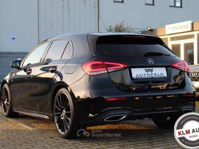 Mercedes-Benz Classe A Automatic Premium AMG MBUX luci ambient Nero usata Roma