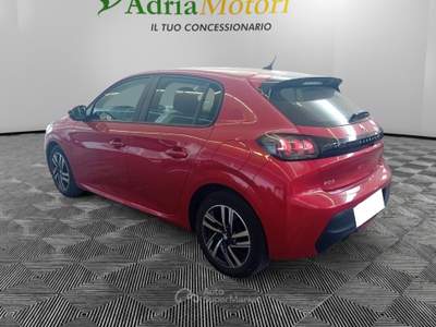 Peugeot 208 Active Pack PureTech 75 S/S Rosso usata Pordenone