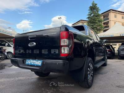 Ford Ranger Ranger 2.0 ecoblue doppia cabina Wildtrak 4x4 170cv Nero usata Nocera Inferiore