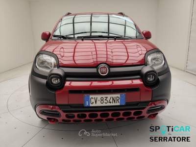 Fiat Panda Panda III 2021 Cross Panda 1.0 firefly hybrid Cross s&s 70cv 5p.ti Rosso usata Erba