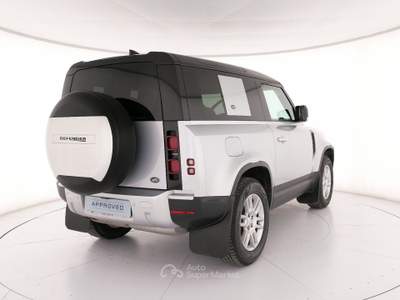 Land Rover Defender 90 3.0d i6 mhev SE awd 200cv auto Argento usata Roma