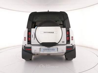 Land Rover Defender 90 3.0d i6 mhev SE awd 200cv auto Argento usata Roma