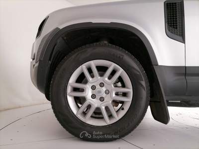 Land Rover Defender 90 3.0d i6 mhev SE awd 200cv auto Argento usata Roma
