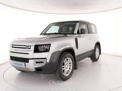 Land Rover Defender 90 3.0d i6 mhev SE awd 200cv auto Argento usata Roma