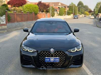 BMW Serie 4 420d 420 G. COUPE XDRIVE M SPORT FULL 2022 Blu/Azzurro usata Caresanablot