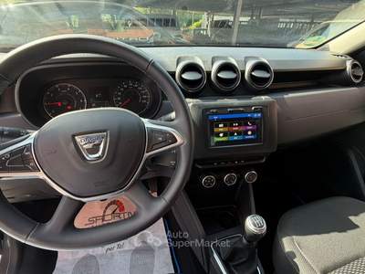 Dacia Duster RATA MENSILE  244,00 EURO RETROCAMERA 1.0 TCe 4x2 100cv Prestige Grigio usata Roma