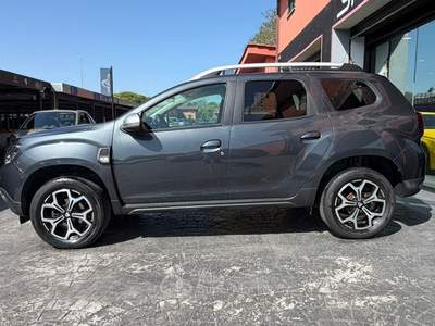 Dacia Duster RATA MENSILE  244,00 EURO RETROCAMERA 1.0 TCe 4x2 100cv Prestige Grigio usata Roma