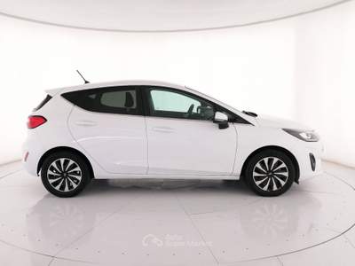 Ford Fiesta 5p 1.0 ecoboost h Titanium 125cv Bianco usata Roma